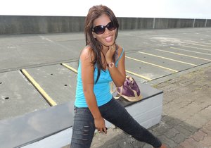 18 year old girl Kasey Chase submits to a dominant man wearing latex gloves